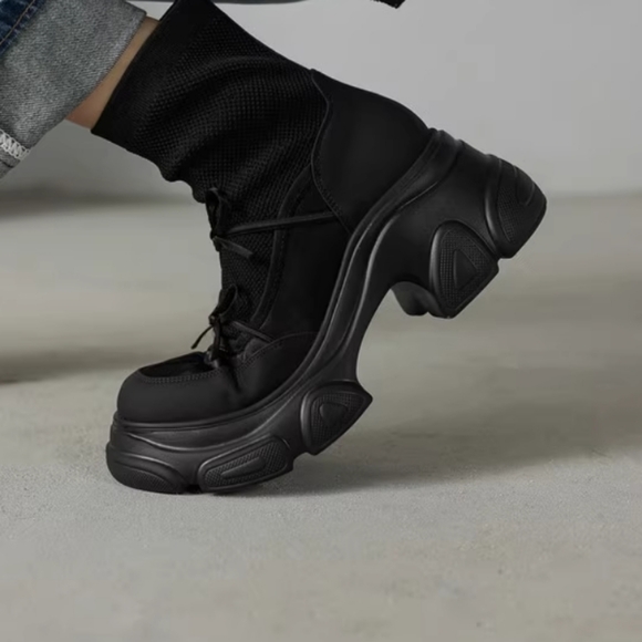 women shoes Lace Up Boots - Picture 3 of 6